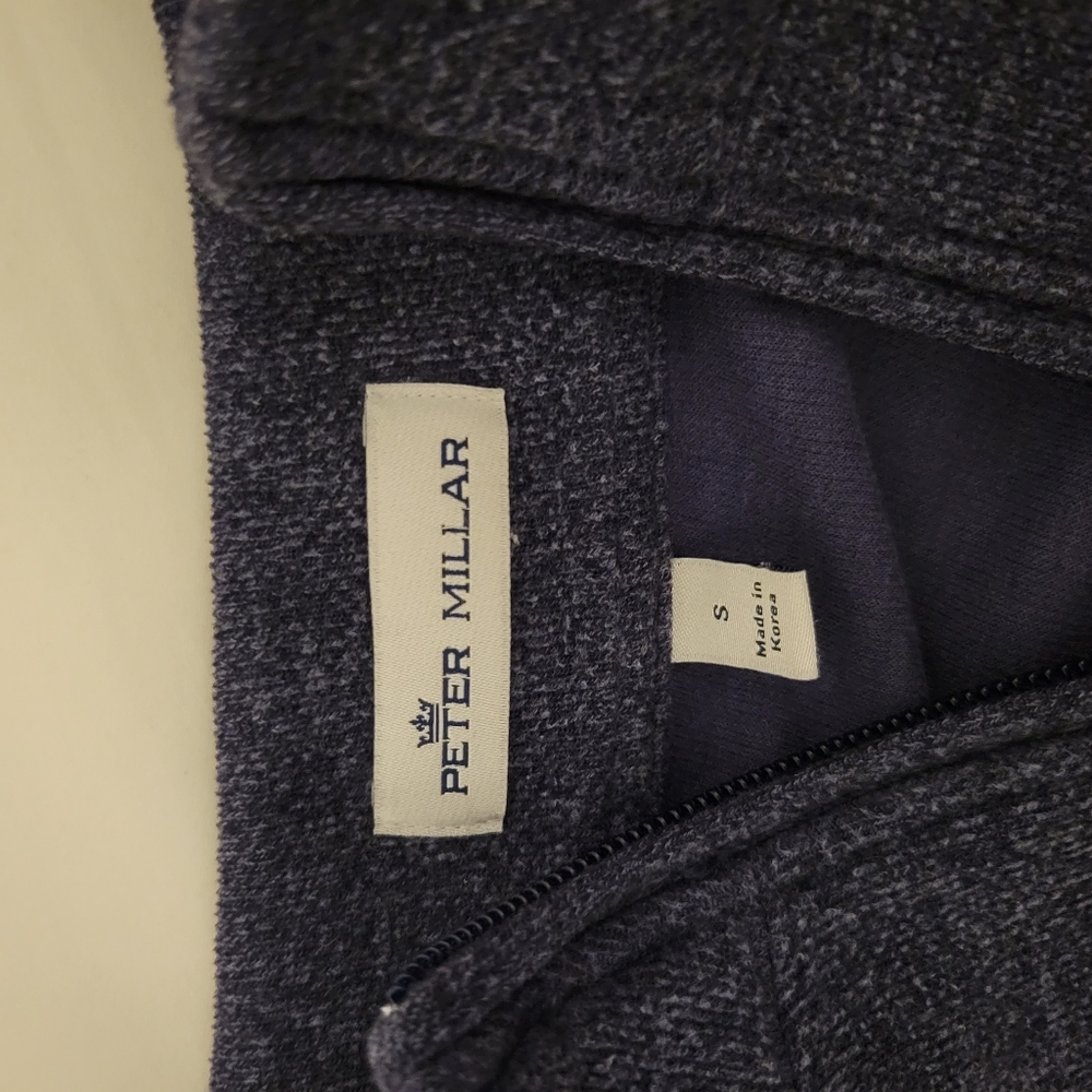 Men's Peter Millar quarter zip - Picture 2 of 2